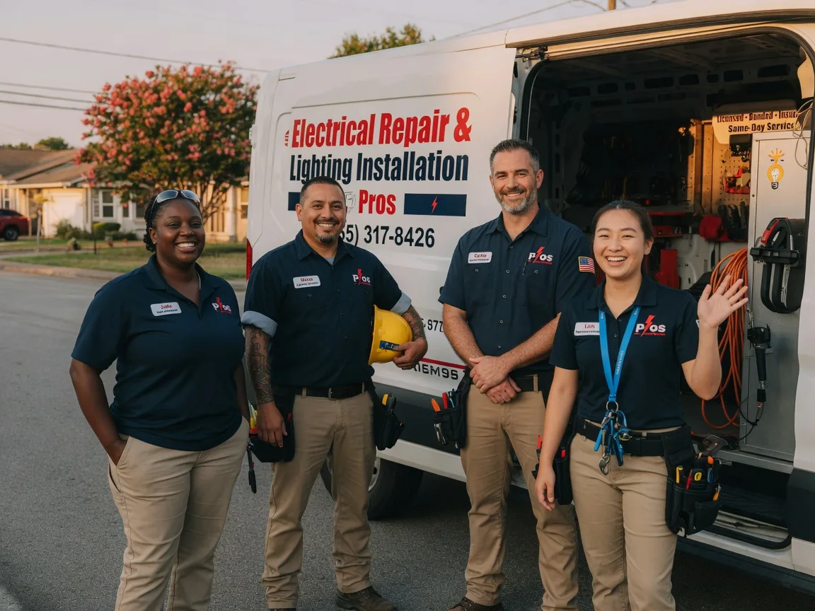 Licensed Electrician company in Newark, TX